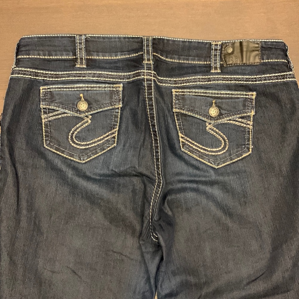 Silver Suki Skinny Jeans 22W
